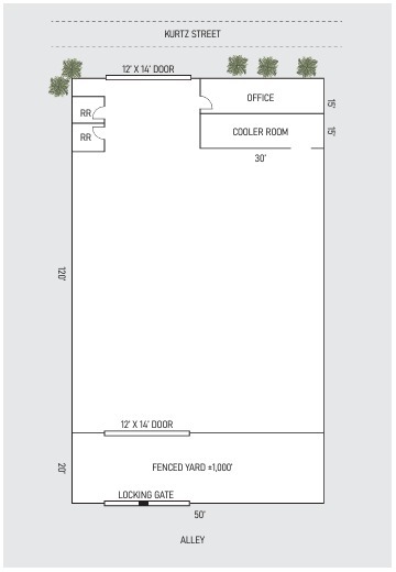 3302-3342 Kurtz St, San Diego, CA for lease Floor Plan- Image 1 of 1