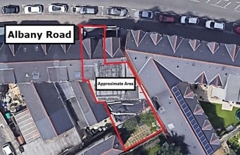 120 Albany Rd, Cardiff, VGL - AERIAL  map view