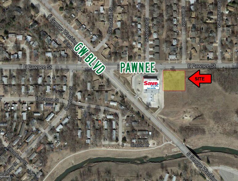 Washington Blvd E Pawnee St, Wichita, KS 67210