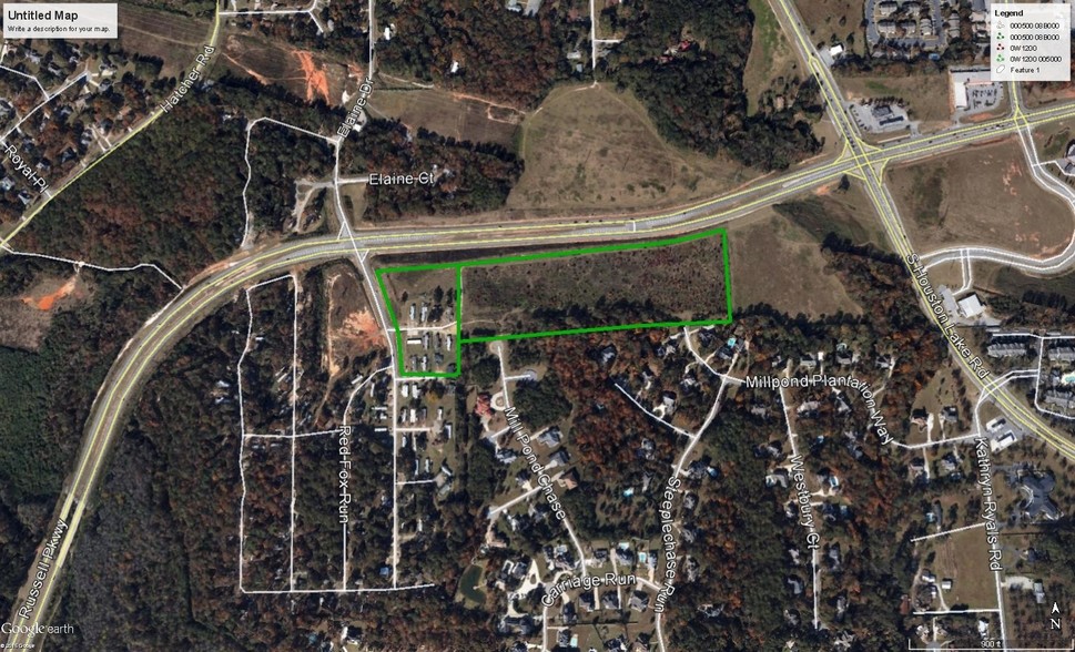 S Houston Lake Road & Russell Pkwy, Warner Robins, GA for sale - Building Photo - Image 2 of 2