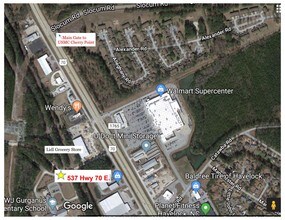 537 Us Highway 70 W, Havelock, NC - AERIAL  map view