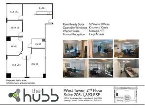 100 W Broadway, Long Beach, CA for lease Floor Plan- Image 1 of 1