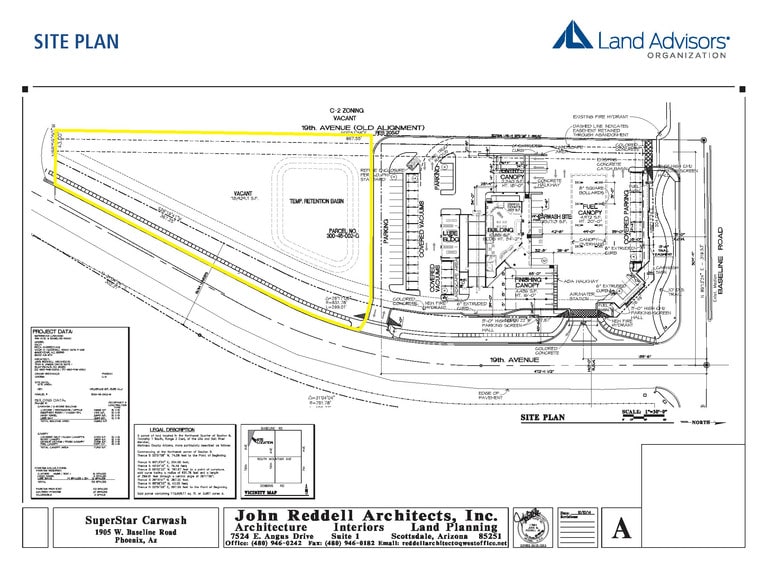 SW Baseline Rd & 19th Ave, Phoenix, AZ for sale - Site Plan - Image 1 of 1