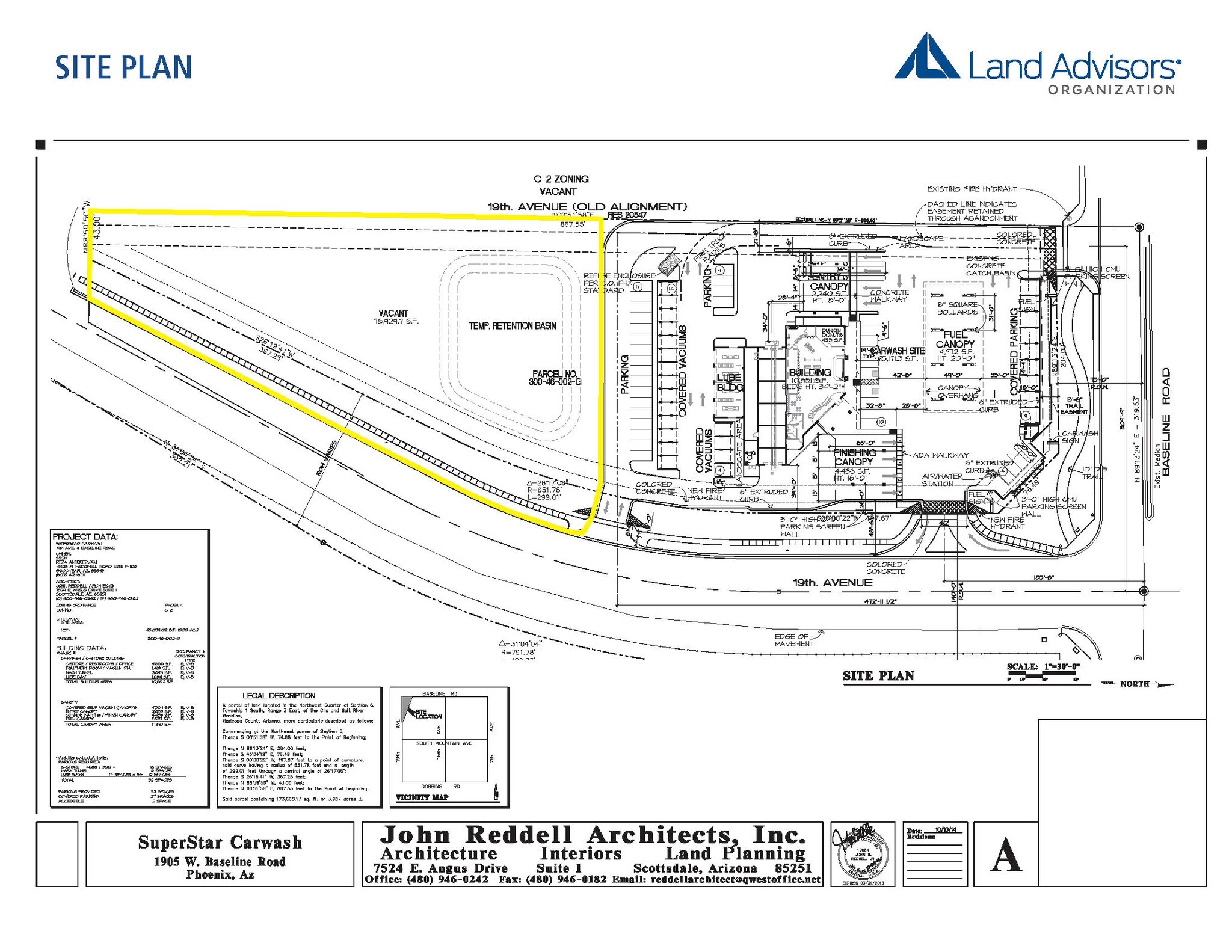 SW Baseline Rd & 19th Ave, Phoenix, AZ for sale Site Plan- Image 1 of 1