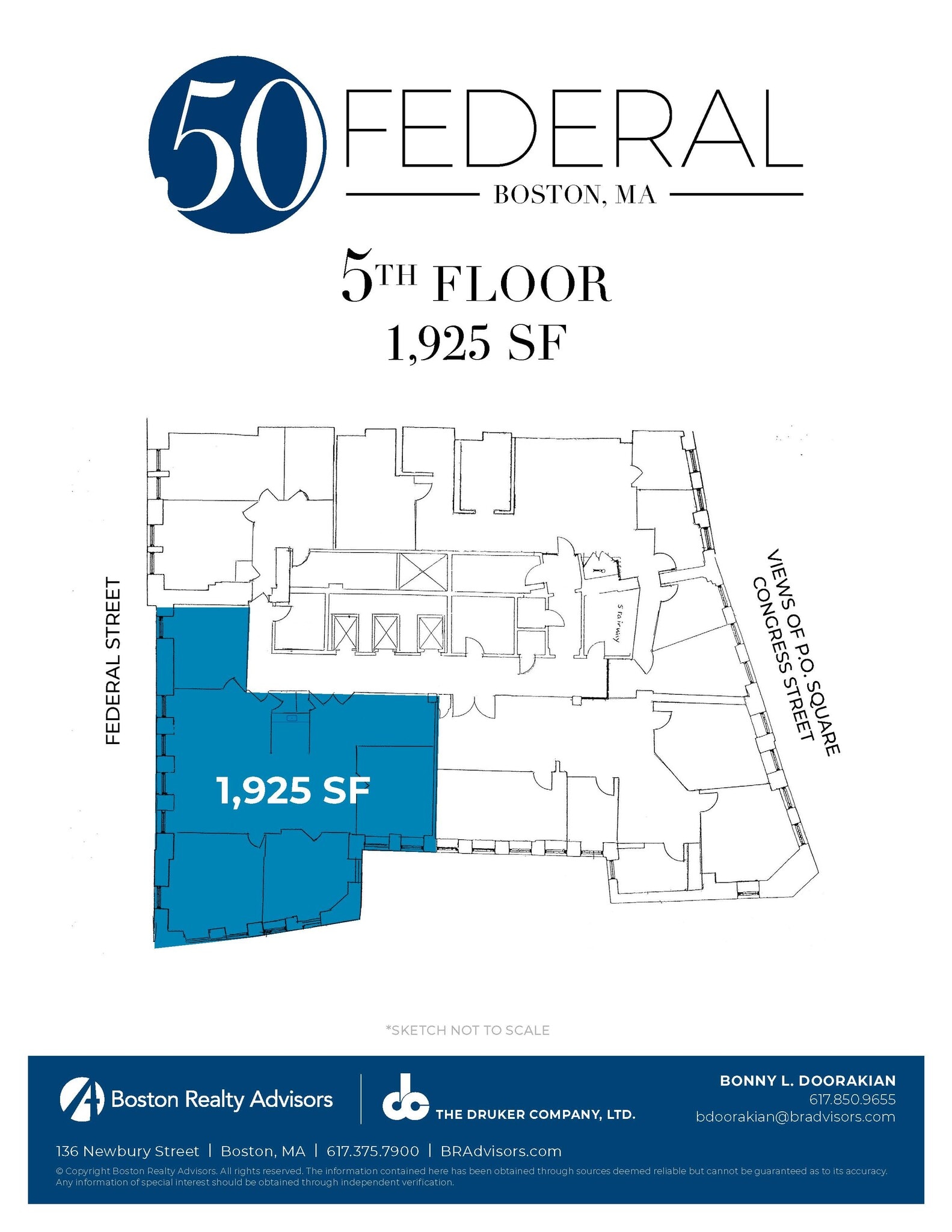 50 Federal St, Boston, MA for lease Floor Plan- Image 1 of 1