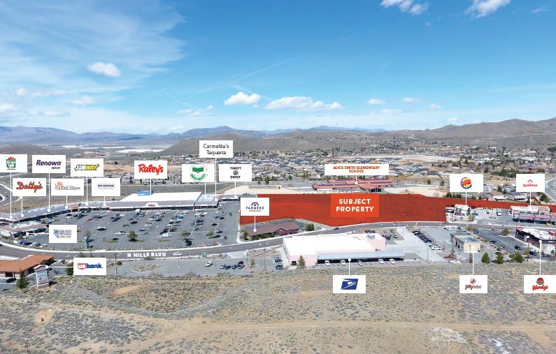 N Hills Blvd, Reno, NV for lease - Aerial - Image 3 of 4