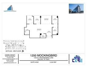 1250 W Mockingbird Ln, Dallas, TX for lease Floor Plan- Image 1 of 1