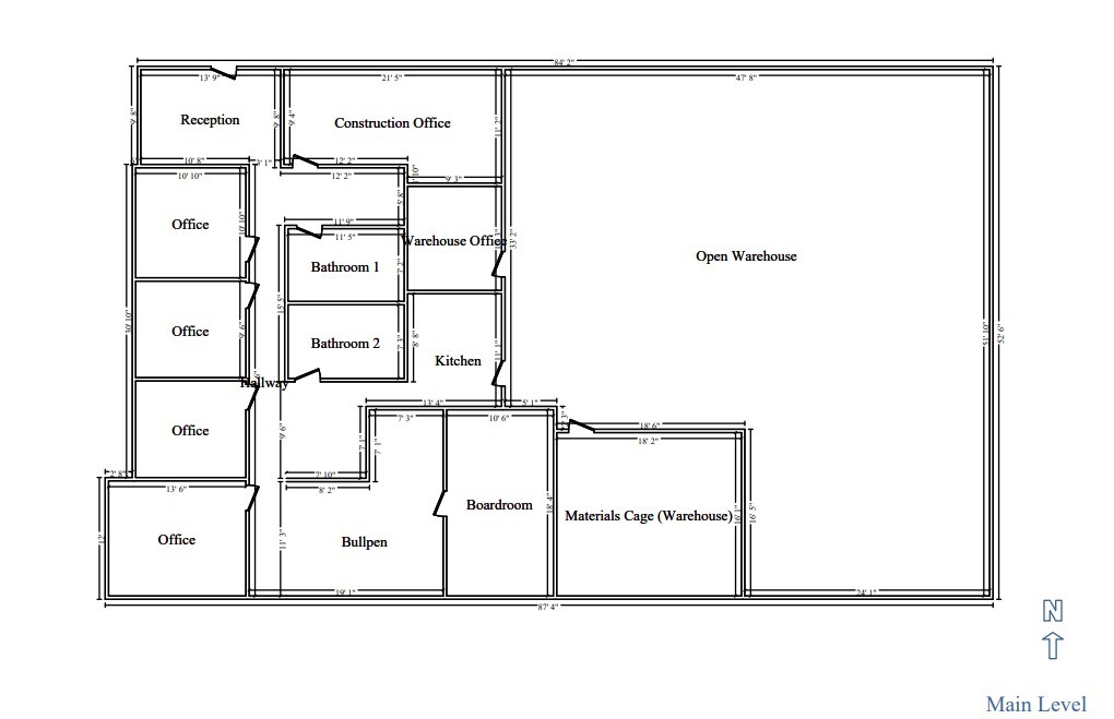 2780 La Mirada Dr, Vista, CA for lease Floor Plan- Image 1 of 1