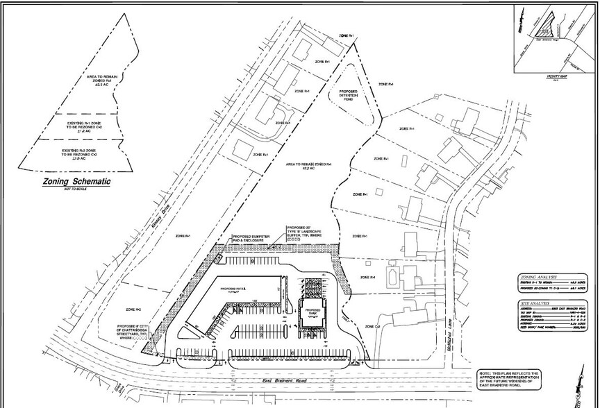 8203 E Brainerd Rd, Chattanooga, TN for sale - Site Plan - Image 3 of 23