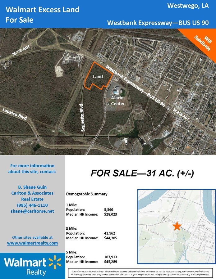 Westbank Expressway Bus US 90, Westwego, LA 70094