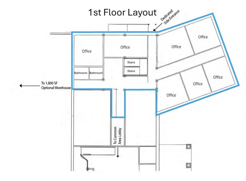 9411 Jackson Trail Rd, Hoschton, GA for lease - Floor Plan - Image 2 of 7