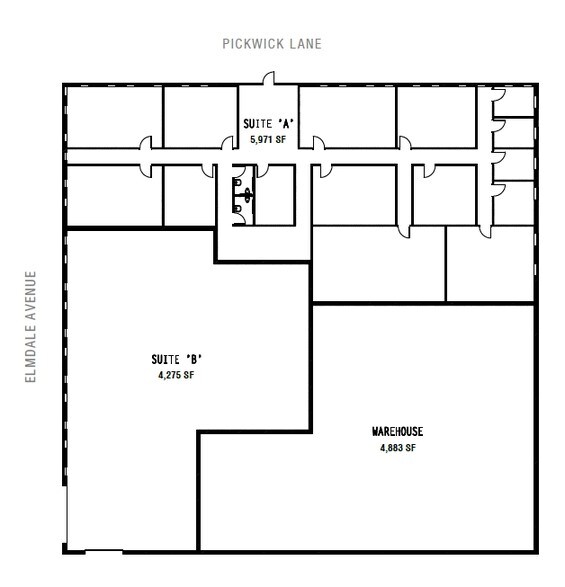 1840 Pickwick Ave, Glenview, IL for sale - Floor Plan - Image 1 of 1