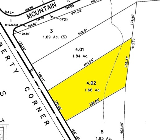 150 Liberty Corner Rd, Warren, NJ for lease - Plat Map - Image 2 of 2