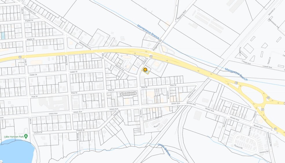 209 Center St, Lakehurst, NJ for sale - Plat Map - Image 2 of 19