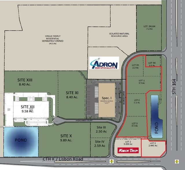 NW Lisbon Rd, Sussex, WI for sale - Building Photo - Image 1 of 1