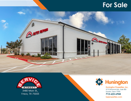 Service Street Auto Repair - Frisco - NNN Property