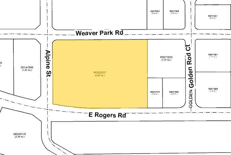 455 Weaver Park Rd, Longmont, CO for lease - Plat Map - Image 2 of 9