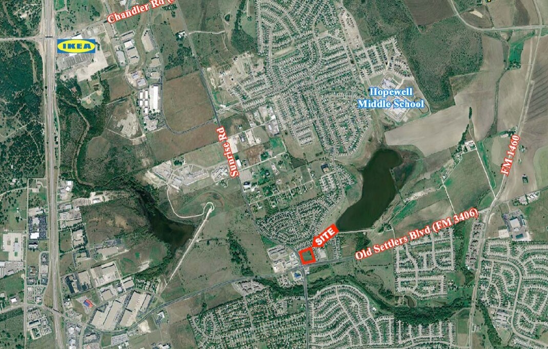 1550 Old Settlers Blvd E, Round Rock 78664 Vacant Land