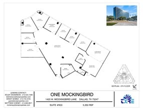 1420 W Mockingbird Ln, Dallas, TX for lease Floor Plan- Image 1 of 2