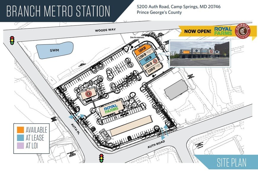 5200 Auth Rd, Camp Springs, MD for lease - Site Plan - Image 2 of 2