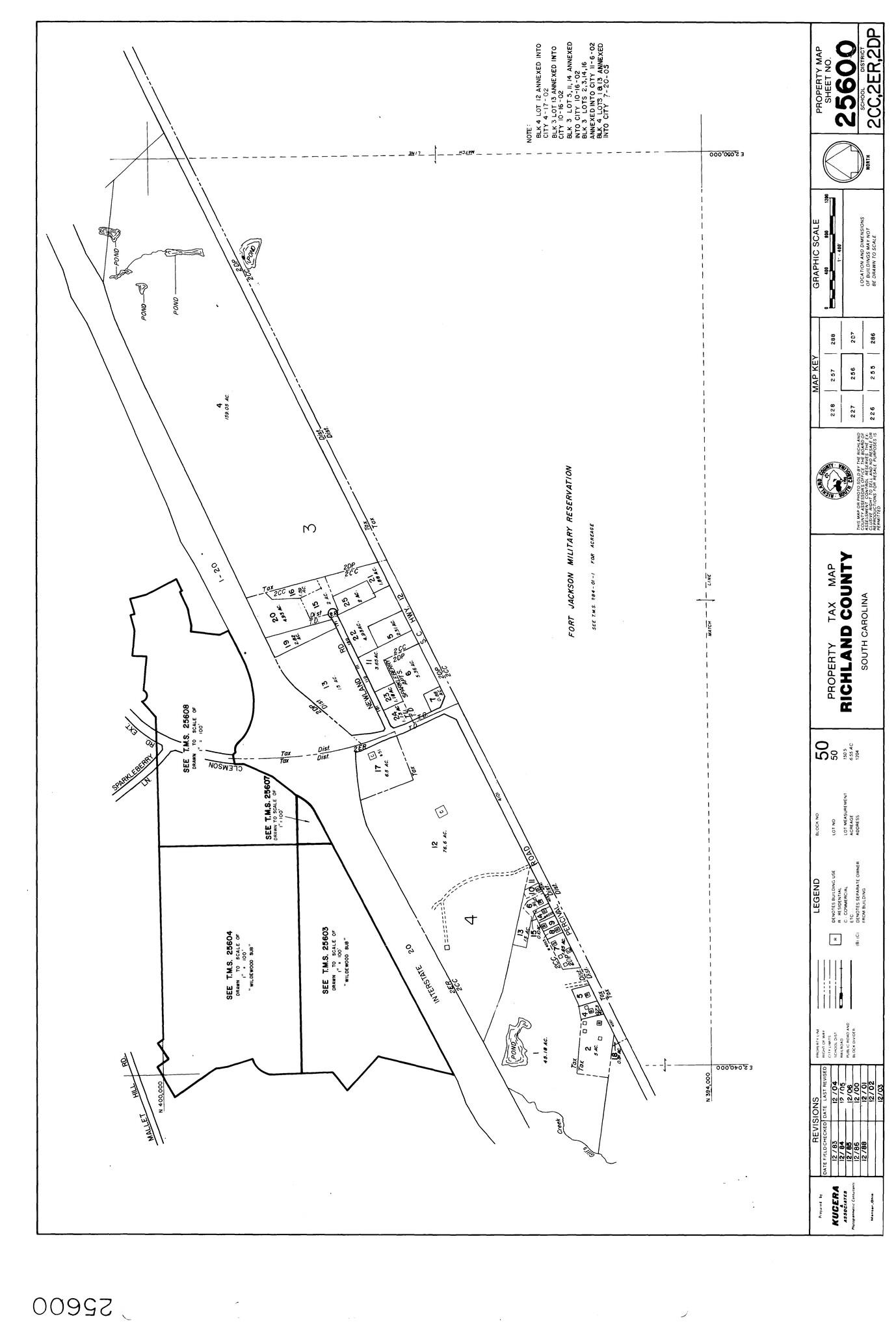 I 20, Columbia, SC for sale Plat Map- Image 1 of 2