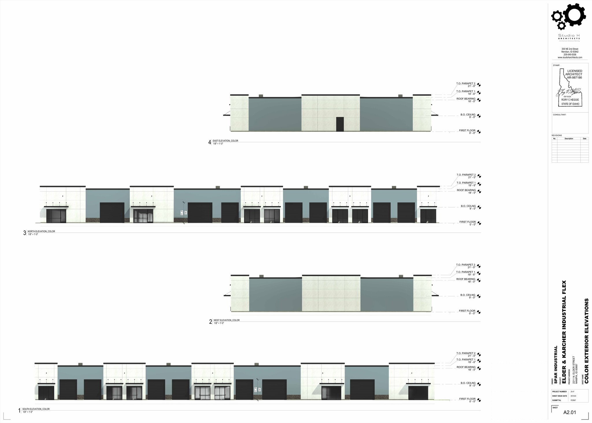 2211 N. Elder St., Nampa, ID for lease Site Plan- Image 1 of 2