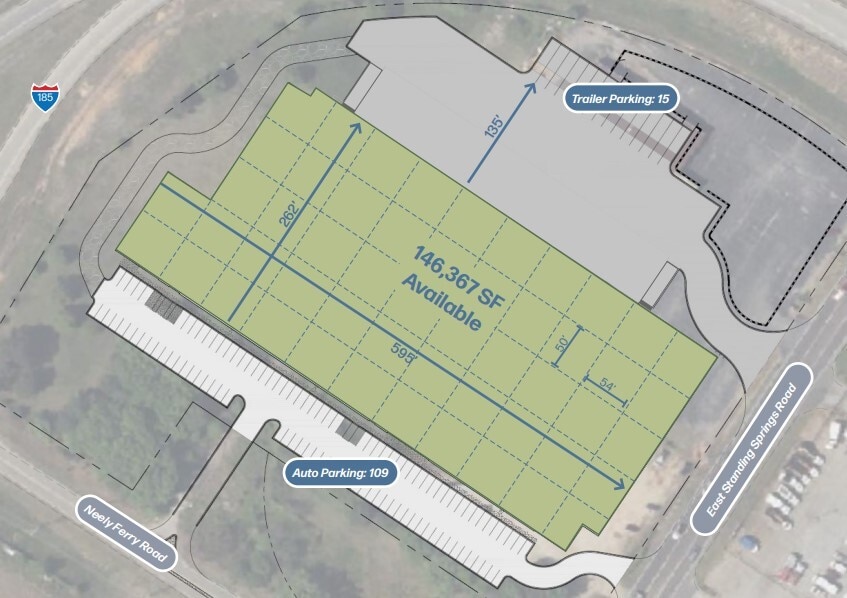 713 E Standing Springs Rd, Simpsonville, SC for lease Building Photo- Image 1 of 2