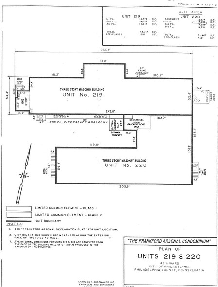 2275 Bridge St- Building 219, Philadelphia, PA for sale - Floor Plan - Image 2 of 2