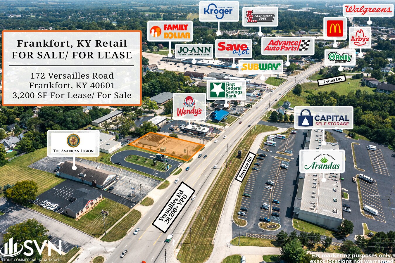 172 Versailles Rd, Frankfort, KY 40601 Frankfort, KY Retail FOR SALE