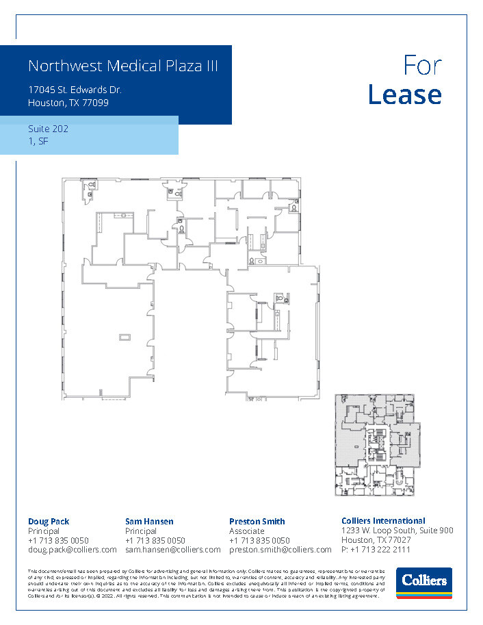 800 Peakwood Dr, Houston, TX for lease Floor Plan- Image 1 of 1