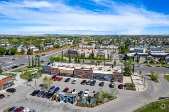 124 8 St SW, Airdrie, AB - AERIAL map view - Image1