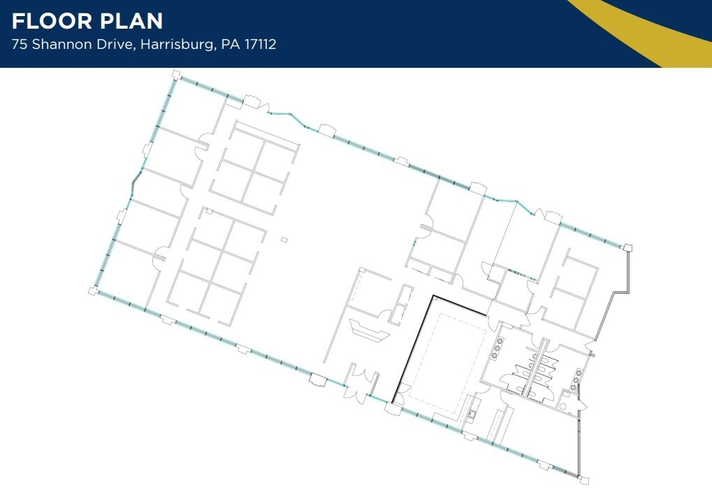 75 Shannon Rd, Harrisburg, PA for sale Floor Plan- Image 1 of 1