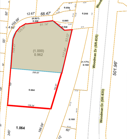 1753 Woodman Dr, Dayton, OH for sale - Plat Map - Image 2 of 8