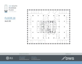 222 S Riverside Plz, Chicago, IL for lease Site Plan- Image 2 of 3