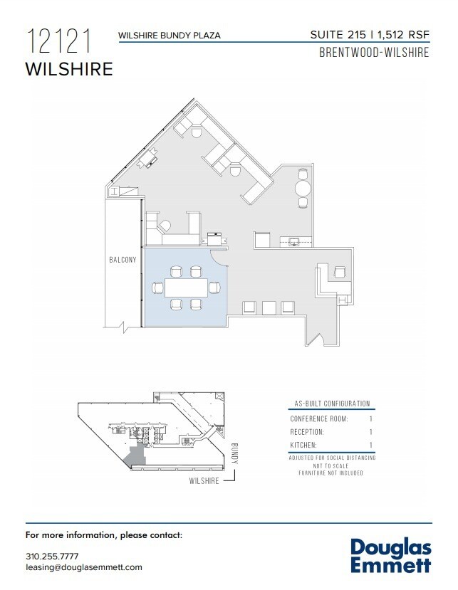 12121 Wilshire Blvd, Los Angeles, CA for lease Floor Plan- Image 1 of 1