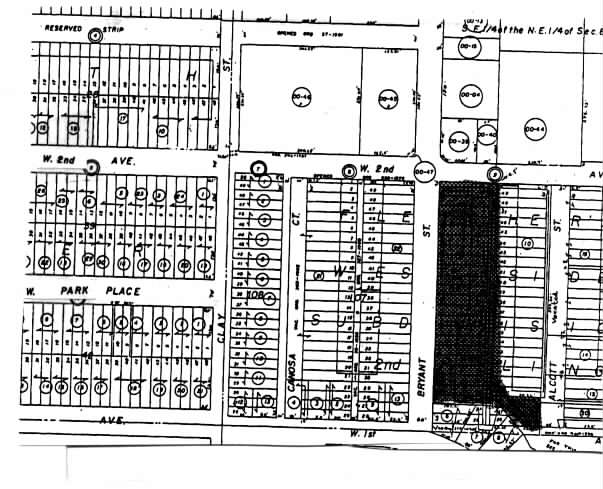 2590 W 2nd Ave, Denver, CO for lease - Plat Map - Image 3 of 5