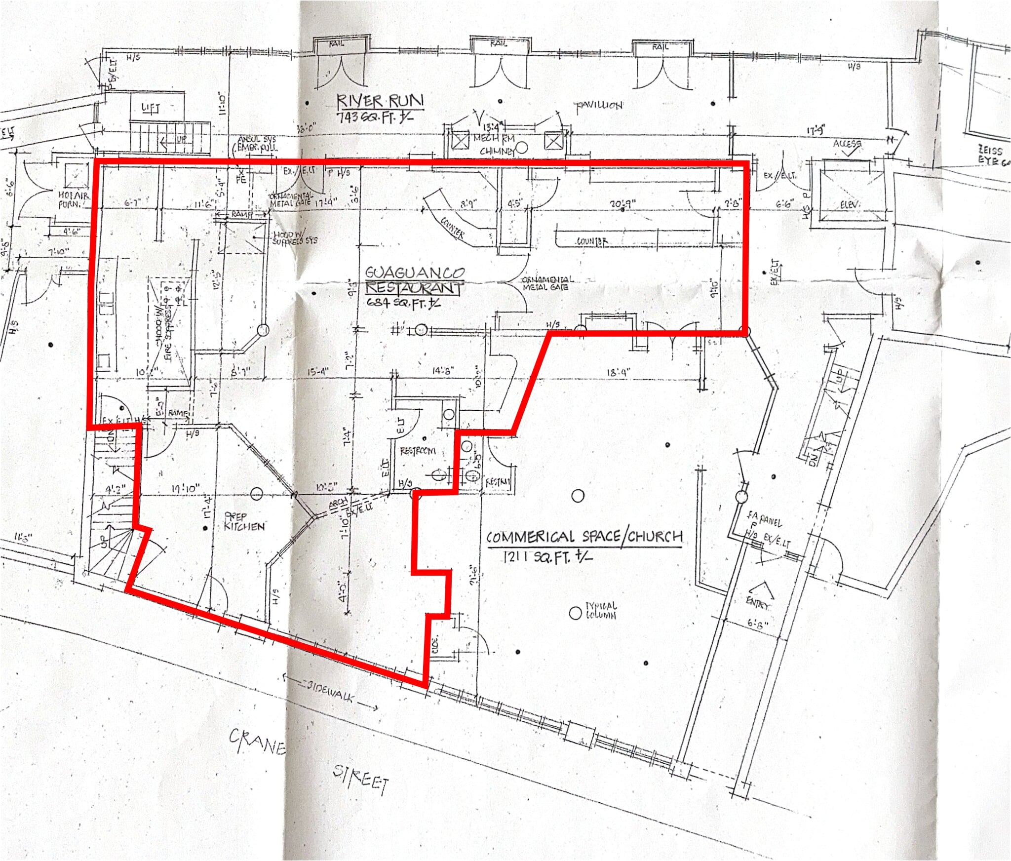12 Crane St, Southbridge, MA for lease Site Plan- Image 1 of 1