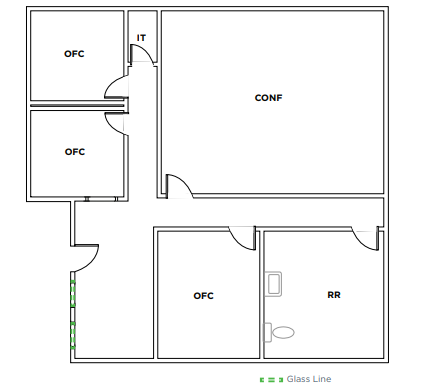 20 S Santa Cruz Ave, Los Gatos, CA for lease Floor Plan- Image 1 of 1