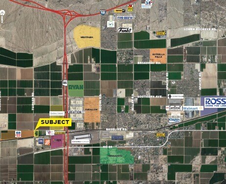 8300 S Turner Rd, Buckeye, AZ for sale - Aerial - Image 2 of 2