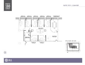 180 N LaSalle St, Chicago, IL for lease Floor Plan- Image 2 of 12