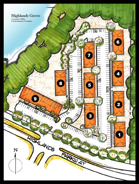 3600 Highlands Pky, Smyrna, GA for sale - Site Plan - Image 1 of 1