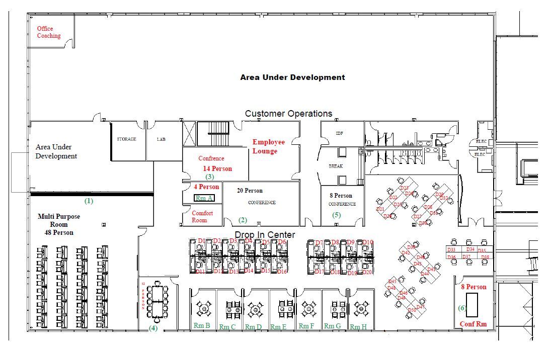 7979 N Belt Line Rd, Irving, TX for lease Floor Plan- Image 1 of 1