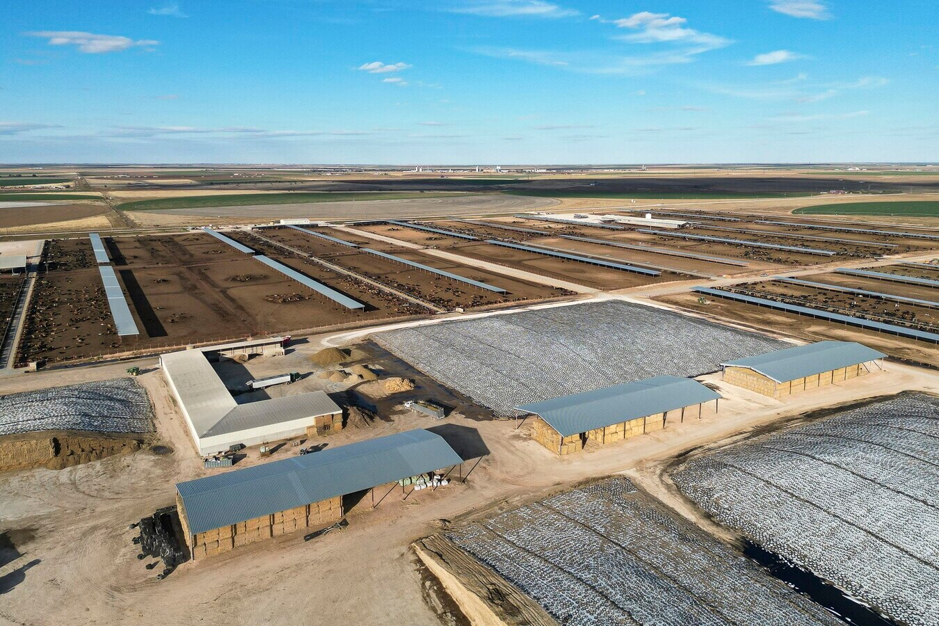 2300 Co. Rd. 628, Hart, TX 79043 +/5,360 Ac. Dairy & Farmland, Hart