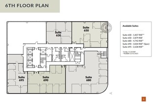 70 S Lake Ave, Pasadena, CA for lease Floor Plan- Image 1 of 1