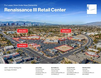 More details for 3220-3370 E Flamingo Rd, Las Vegas, NV - Retail for Lease