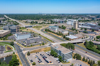 8201 Norman Center Dr, Bloomington, MN - aerial  map view