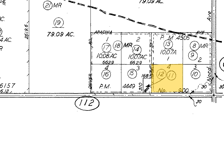 Brimhall Rd, Bakersfield, CA for sale - Plat Map - Image 2 of 2