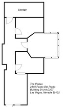 2310 Paseo Del Prado, Las Vegas, NV for lease Floor Plan- Image 1 of 1