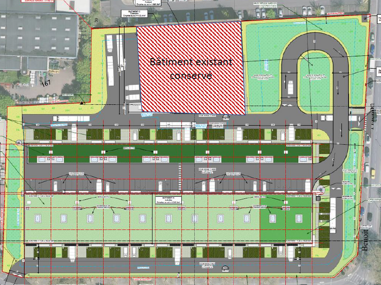 42 Rue Benoit Frachon, Bobigny for lease - Site Plan - Image 3 of 3