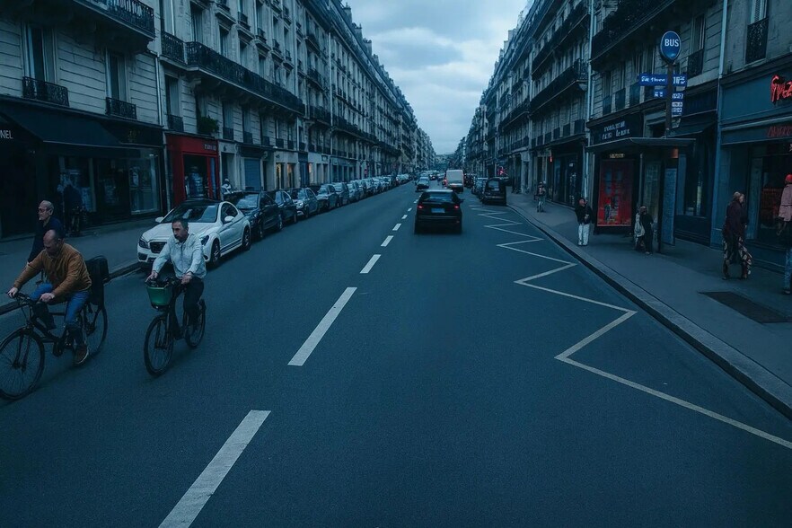 Rue De Rennes, Paris for lease - Aerial - Image 1 of 3